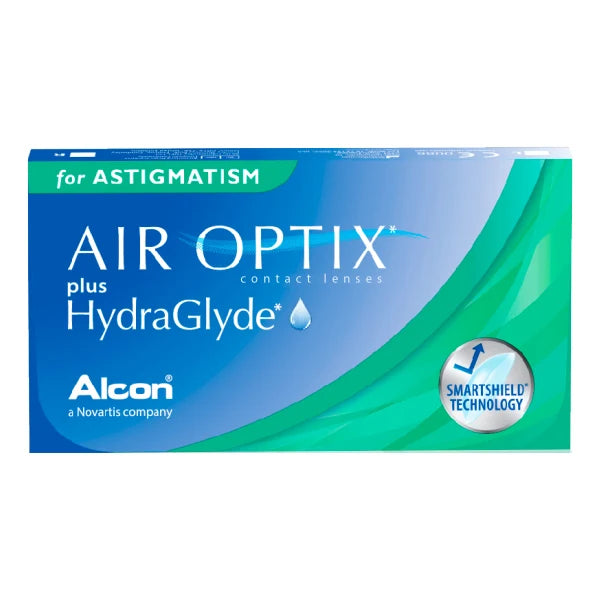 Lentes de Contacto Air Optix plus HydraGlyde Astigmatism