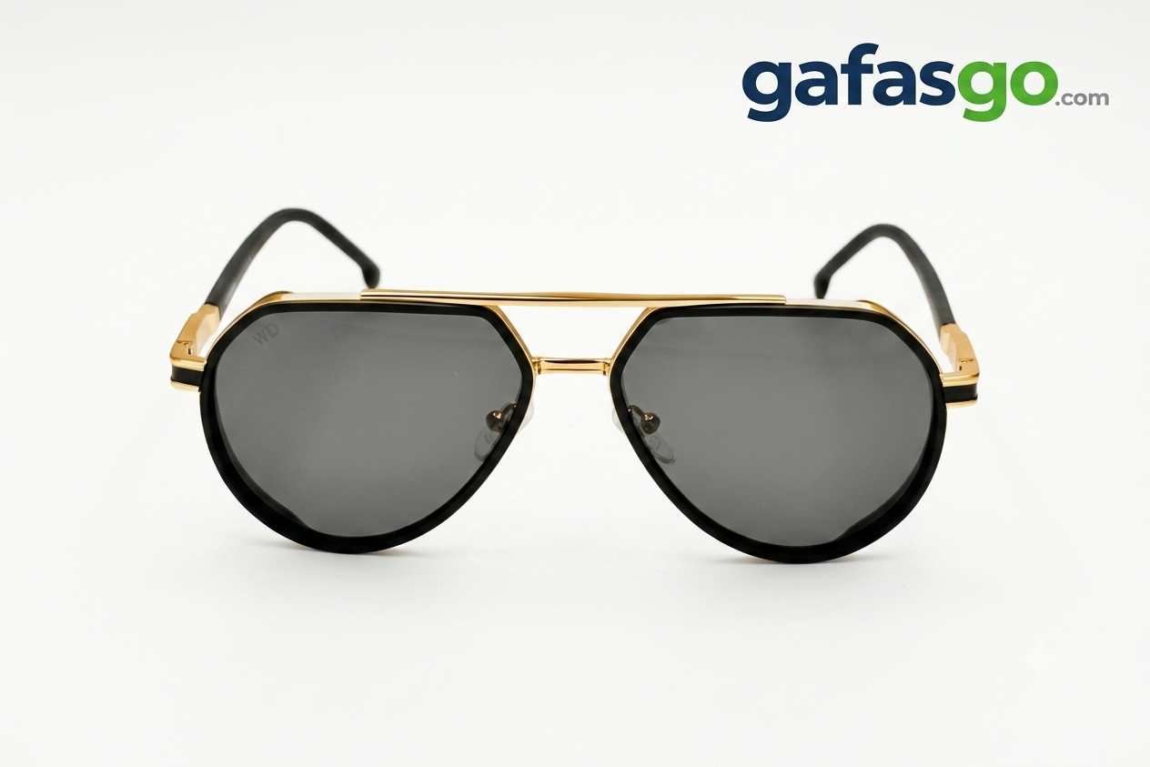Aviator Black & Gold Hybrid