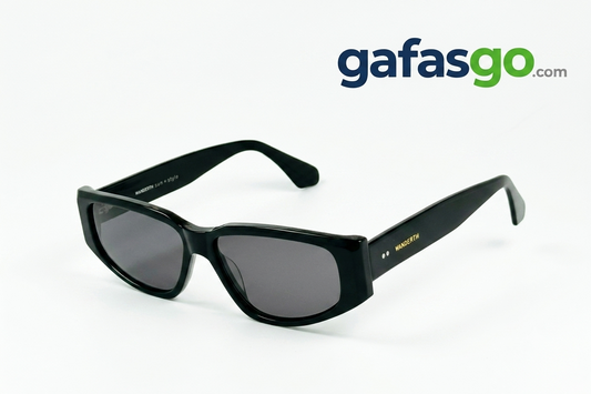 Bold Rectangle Glossy Black