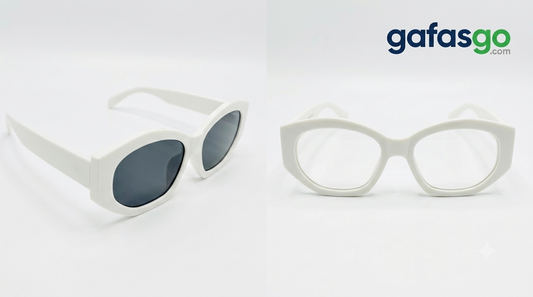Oval Bold Matte White Series