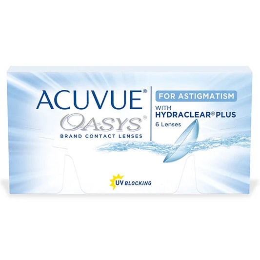 Lentes de Contacto Acuvue Oasys  Astigmatism con Hydraclear Plus